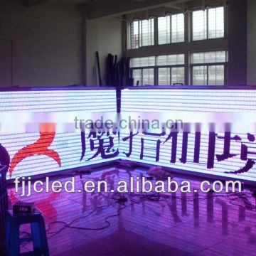 High brightness semi-outdoor P16 replacement led lcd tv screens led sign