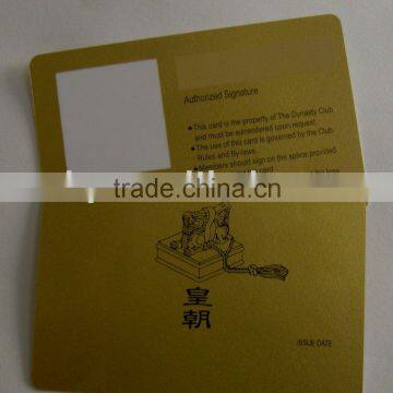 Club door entry cards