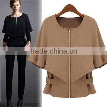 2015 spring newest women's fashion cape coat