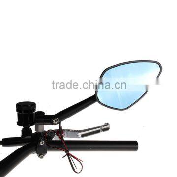 Soto Racing - Aluminum CNC Motorcycle Rearview Side Mirror With Turn SIGNALS LIGHT INDICATORS photo-4