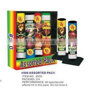 Fireworks artillery shells assorted pack /Liuyang fireworks factory