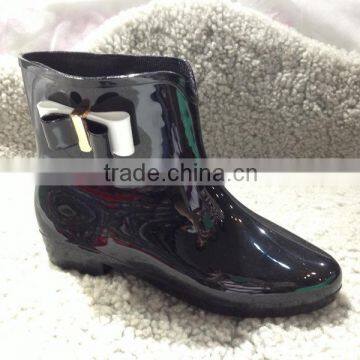 Good quality competitive price fashion lady rain boots