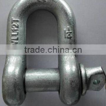 GERMAN TYPE SHACKLE WITH SCREW PIN -- DIN 82101