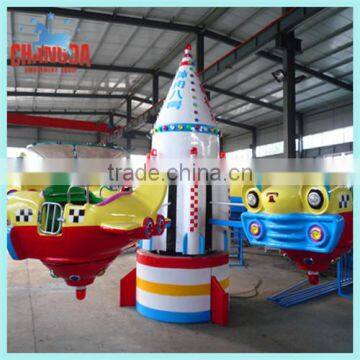 Hot! outdoor playground rides mini amusement aircraft rides