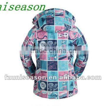 Colorful Design Sports Jacket for 2013 Winter