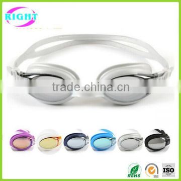 Factory price mirrored optical swimming goggles