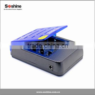 Soshine S1 Max V3 Li-ion Smart Battery Charger - 4 slots 18650 16650 17650 18500 (Latest Version-Real CC/CV algorithm)