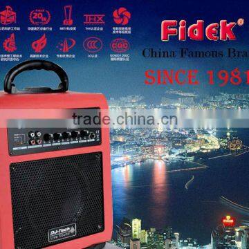 Fidek ABS series Durable Handles speaker ABS super bass Carpet Finishing high quality speaker