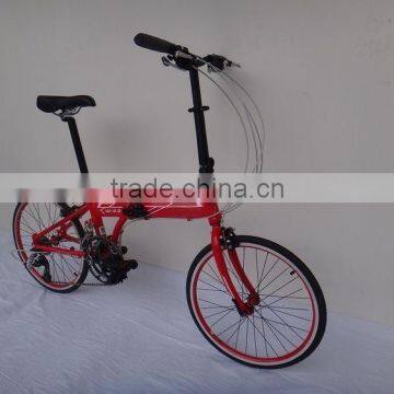 20inch foldable bicycle for lady/adult folding bike