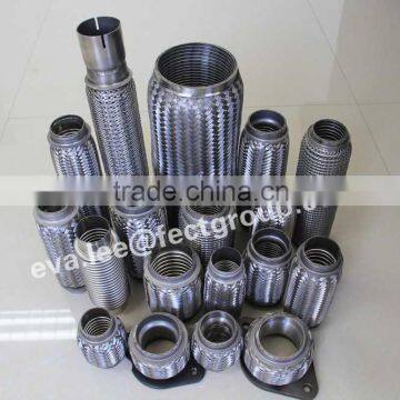 Stainless steel 304 Automotive exhaust bellow/Exhaust flexible pipe with braid for automotive