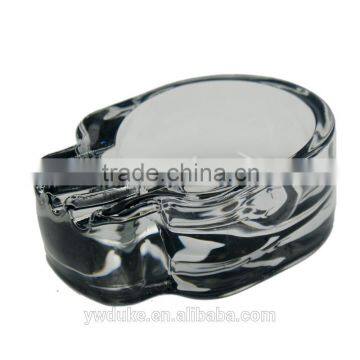 Wholesale new GT-1105 design cheap clear glass ashtray ashtray decal Smoking Accessories