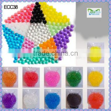 Different Colors Of Water Beads Flower Vase Crystal Soil