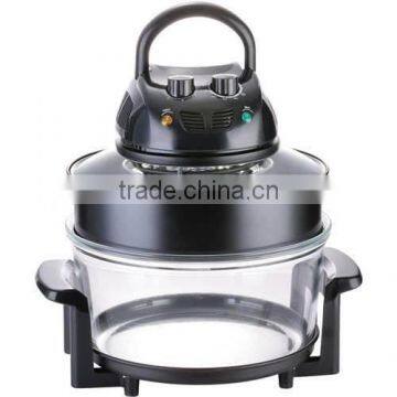 Halogen oven with extender ring