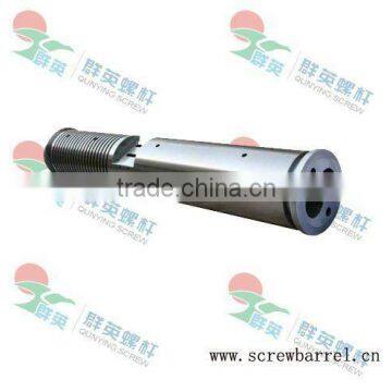 parallel twin barrels for extruder