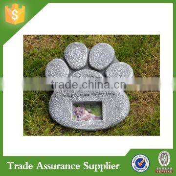 New Products Resin Pet Paw Memorial Plaques