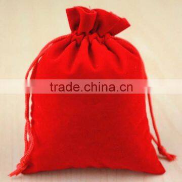 Promotion small velvet drawstring bags gift bags china supplier                        
                                                                                Supplier's Choice