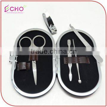 5 Pcs Personal Nail Care Black Manicure Pouch photo-4