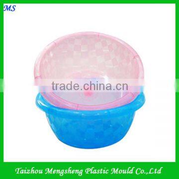 Colorful Plastic Wash Basin/injection mould/bath tub/high quality/different volumes