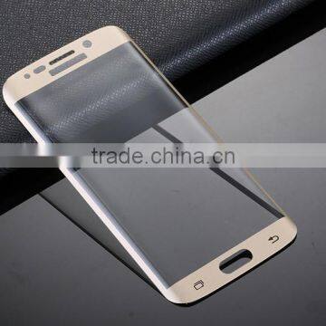 2016 Full Curved Tempered Glass Screen Protector for Samsung Galaxy S6 Edge