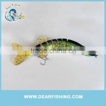 75g 8inch swimbait pike multi jointed fishing lures for sale