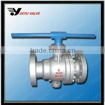 API6D stainless steel flanged type ball Valve drawing