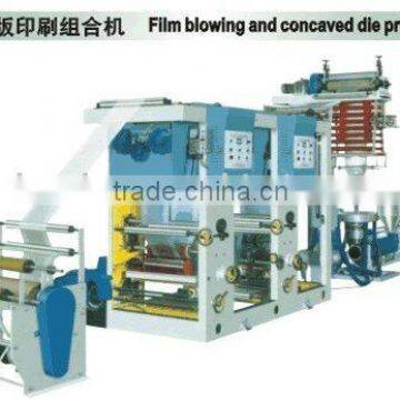 PE Film Blowing and concaved die printing machine