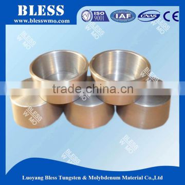 low price polished electric vacuum device tungsten crucible