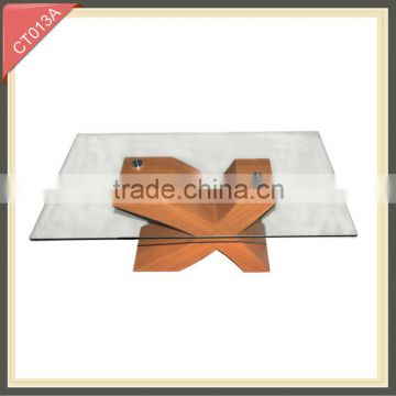 china living room furniture folding table wooden coffee table CT013A