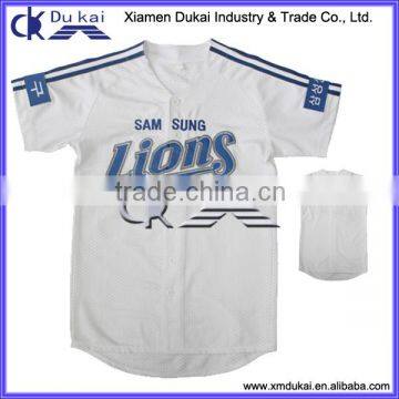 Boy's baseball uniform, baseball top, dry fit baseball shirts