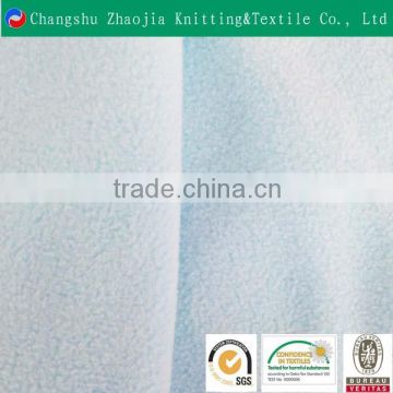 Custom two sides brushed 100 polyester polar fleece fabric wholesale