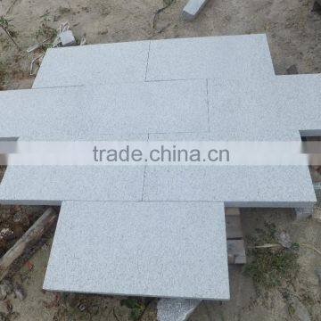 bush hammered G359 white flagstone for sale