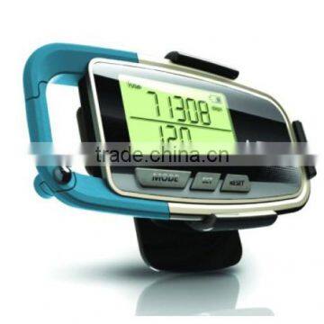 Alibaba China calorie counter Pedometer with 3D G-sensor memory