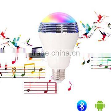 Colorful bulb LED light mini bluetooth wireless speaker