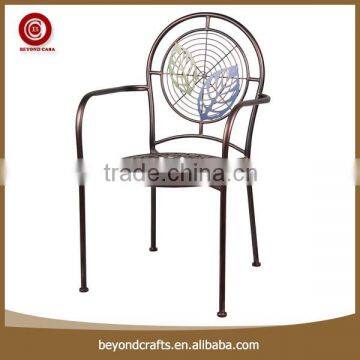 China vintage decor iron outdoor furniture set