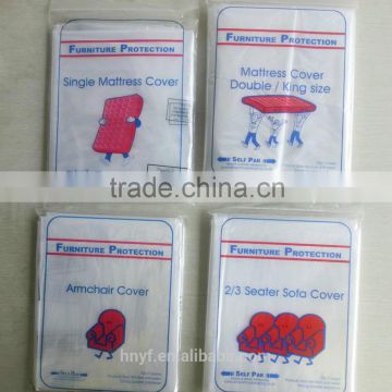 export to all countries clear plastic chair cover/factory sales