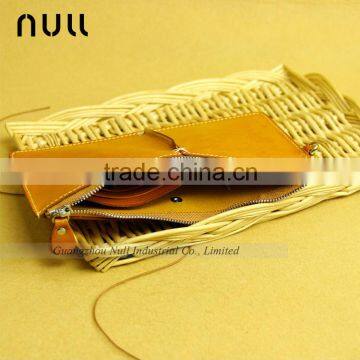 Guangzhou Supplier Brown Color Classic Handmade Phone Case photo-4