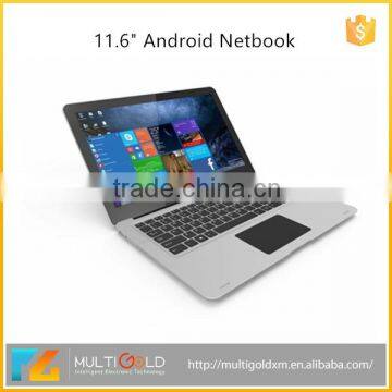 low price mini laptop with 11.6 inch ALLWinner A64 WIFI Bluetooth Android 5.1/6.0 Notebook