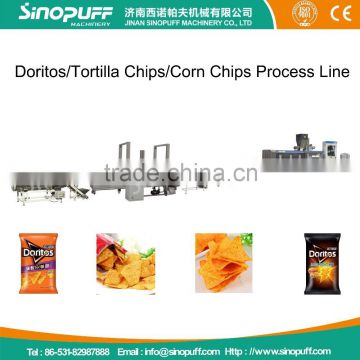 Doritos chips maker machine/doritos making machine/tortilla chips machine