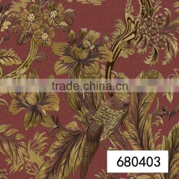 2016 New Fashion chinese wood finish wallpaper