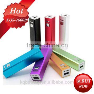 mobiles with long battery backup/ 2600mah MTEAL CASING Aluminum 5V/1A