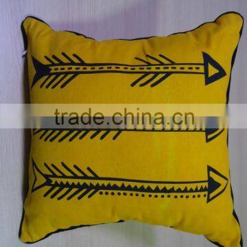 Wholesale Linen Printing Custom Triangle Cushion