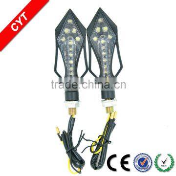 12V 2W LED White Waterproof Motorcycle Indicator Turn Signal Light
