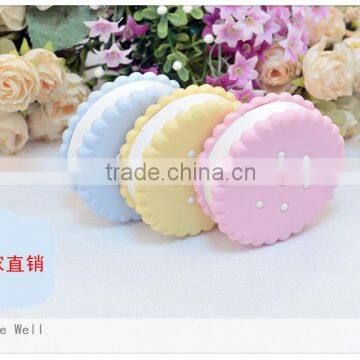 Cookie contact lens cases, factory outlet biscuit contact lens case travel kit