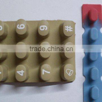 silicone membrane switch keypad with 16 buttons