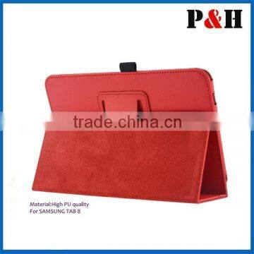 Smart PU Leather Case Cover Stand for Samsung Galaxy Tab 3 8" Inch Tablet photo-3