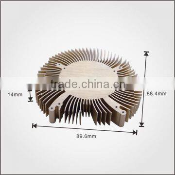 New Extruded Industrial Aluminum VGA Heatsink With Anodizing and CNC Machining