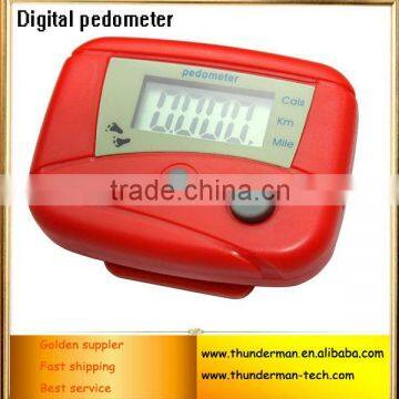 High Sensor Digital Calories Multifunction Pedometer for Weight ,Calorie and Step Counter