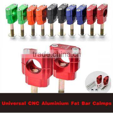 CR CRF 125 250 450 CNC ALUMINIUM FAT BAR MOUNTS CLAMPS RISERS 28.6MM photo-2
