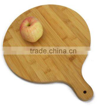 custom bamboo fruit cutting board with handle