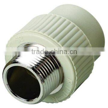 PPR union for hot/cold water feeding and pipe connect DIN standard imported material construction fitting